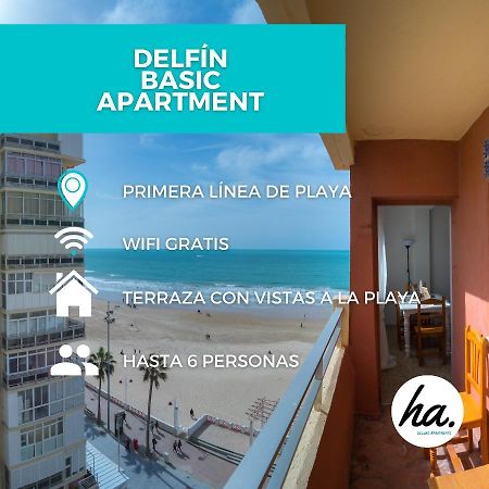 Delfín Playa Basic Ha Apartment Cadiz Bagian luar foto